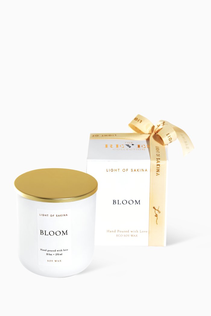

Bloom Candle, 270g, Colourless