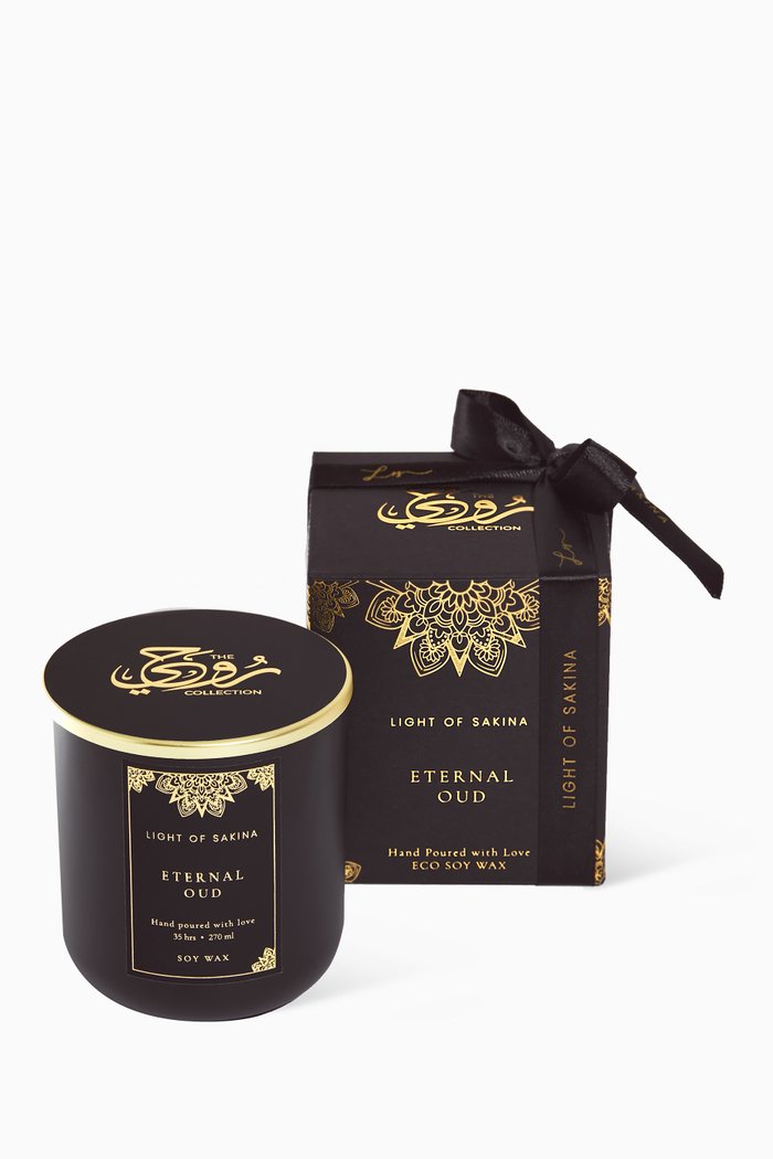 

Eternal Oud Candle, 270g, Colourless