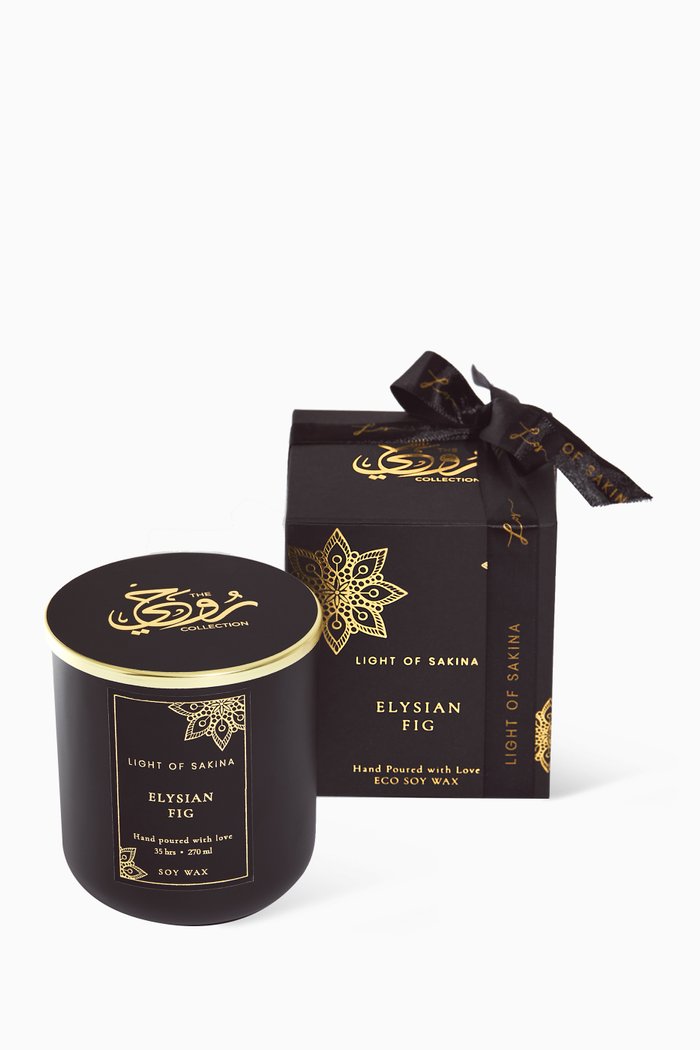 

Elysian Fig Candle, 270g, Colourless