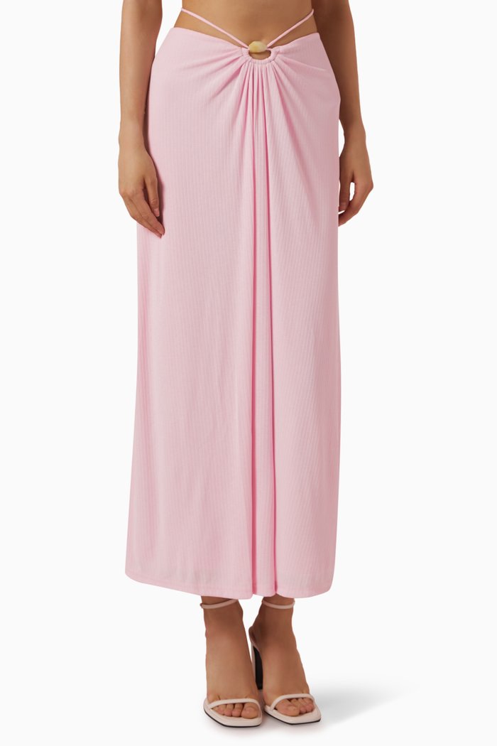 

Marnie Maxi Skirt in Jersey, Purple