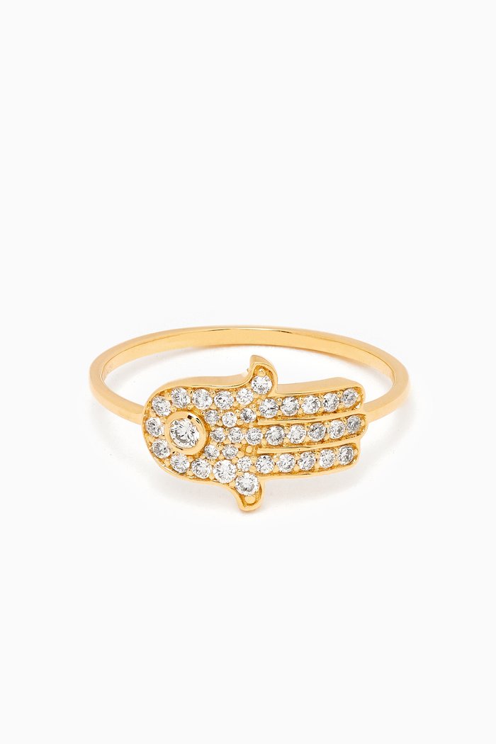 

Barq Diamond Ring in 18kt Gold, Yellow