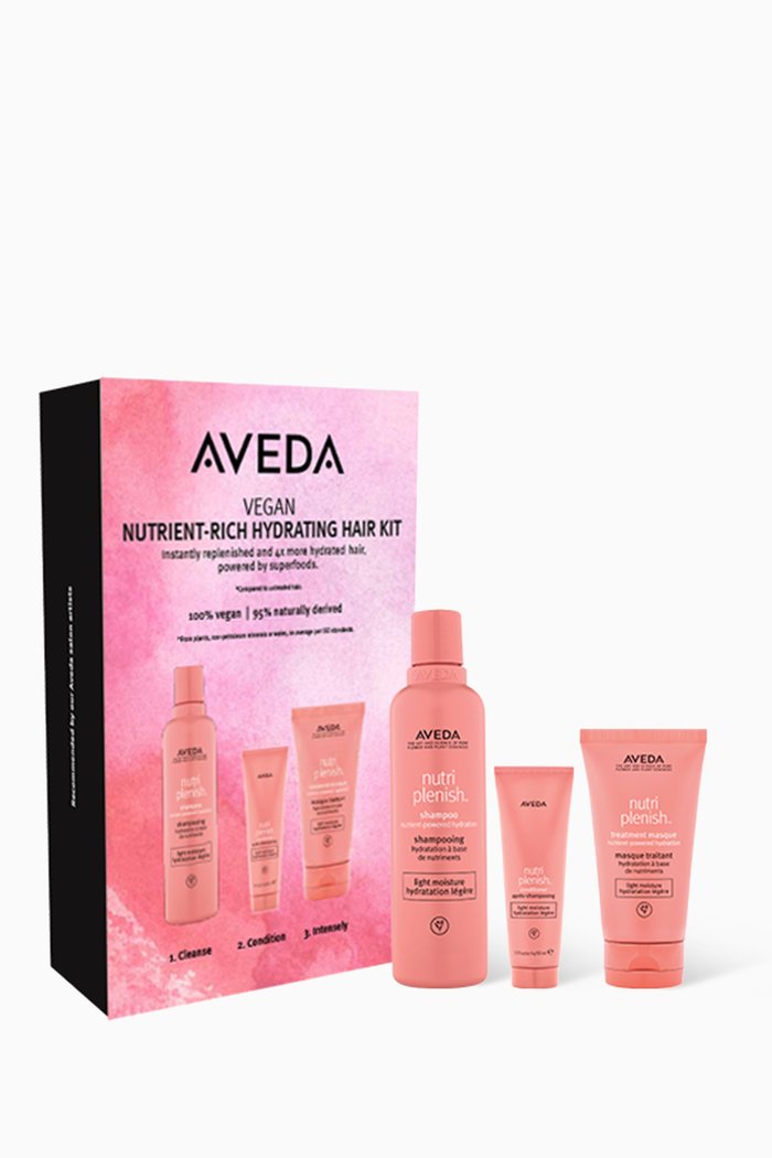 

Nutrient-Rich Hydrating Hair Kit, 35% savings, Multicolour
