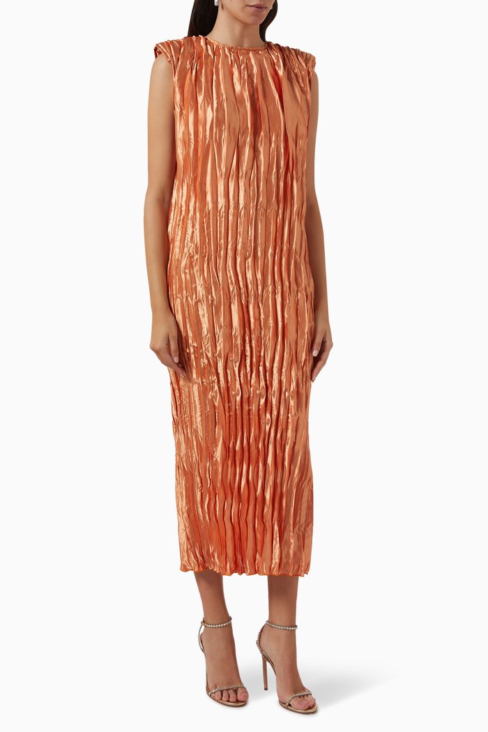 

Hutton Midi Dress, Orange