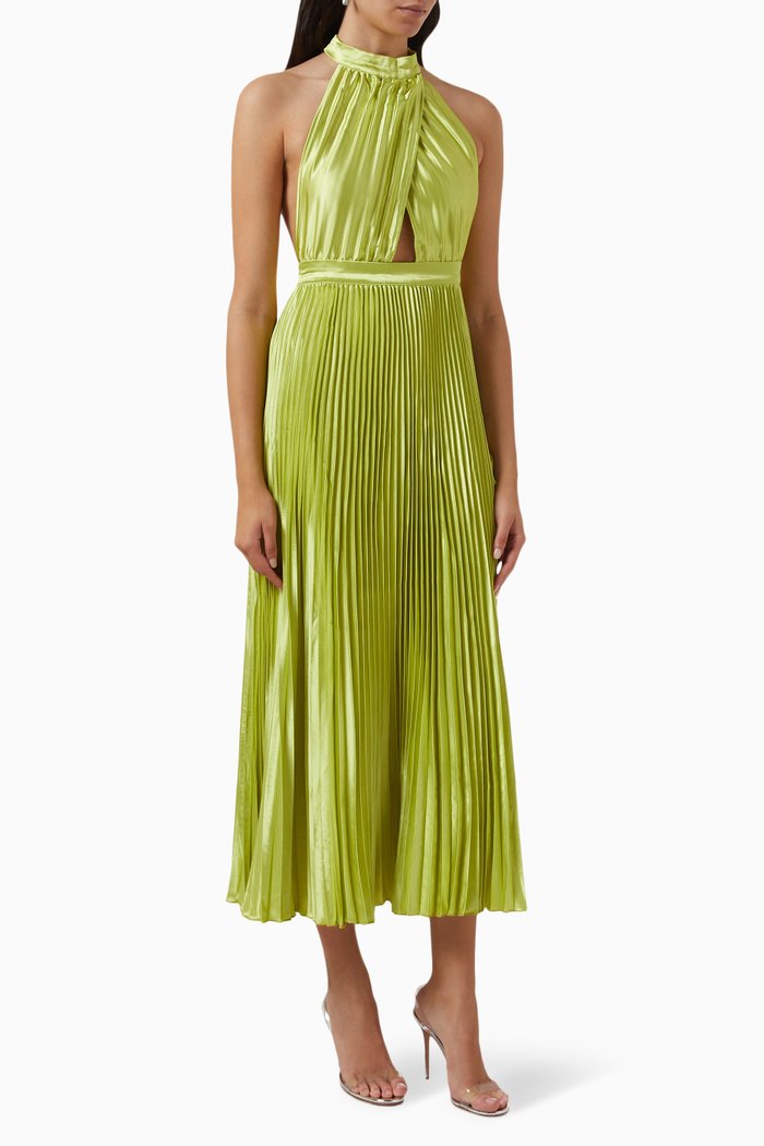 

Renaissance Split Gown, Green
