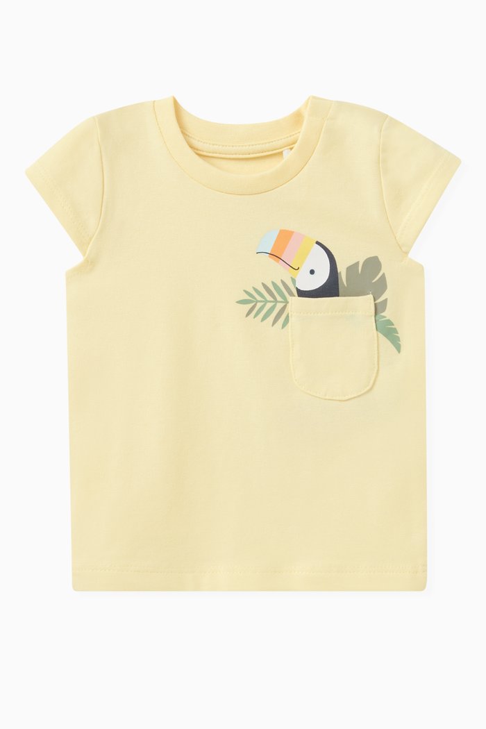 

Graphic-print Baby T-shirt in Cotton, Neutral
