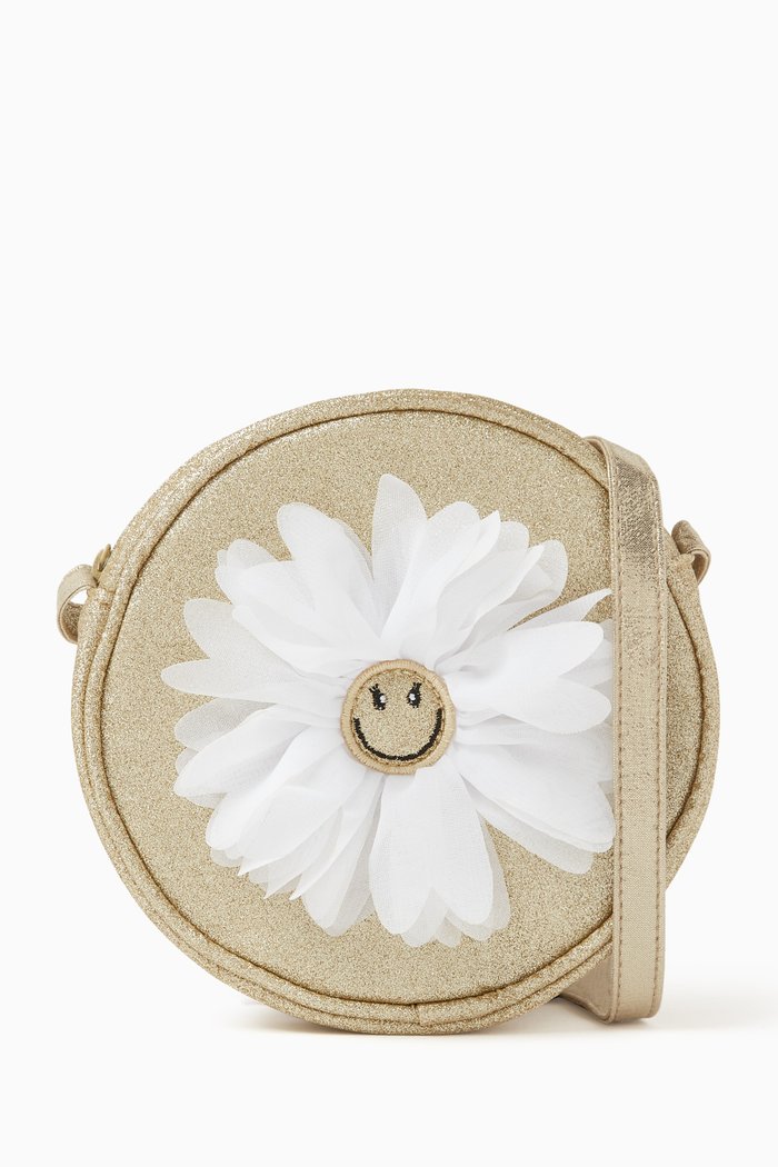 

Circular Shoulder Bag in Nylon, Neutral