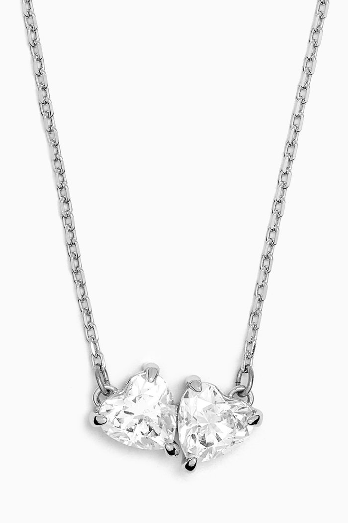 

Attract Soul Necklace in Rhodium-plated Metal, Silver