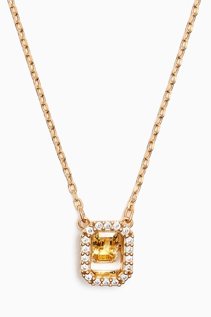 

Millenia Necklace in Yellow-gold Plated Metal