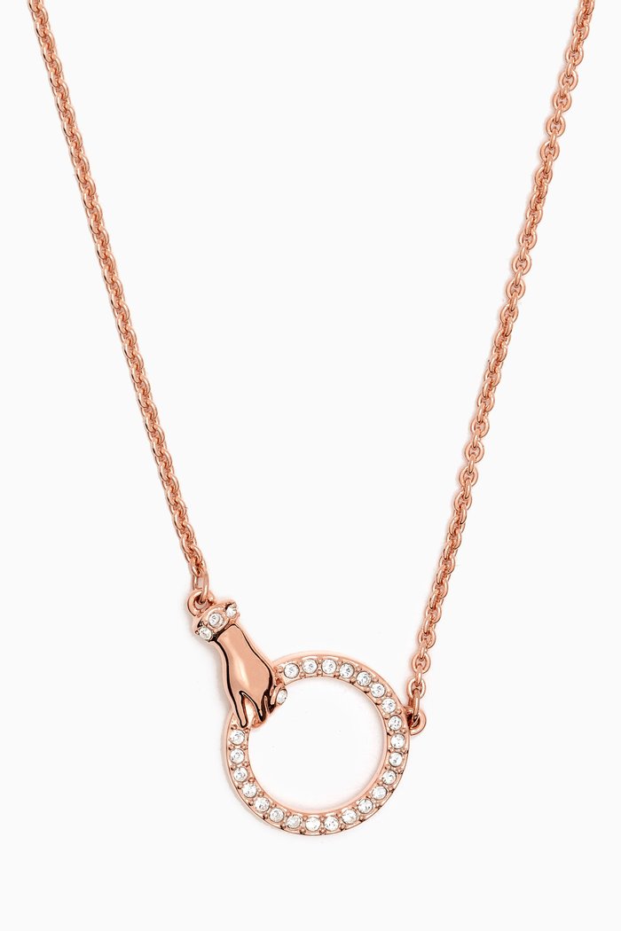 

Swarovski Symbolic Necklace in Rose-gold Plated Metal