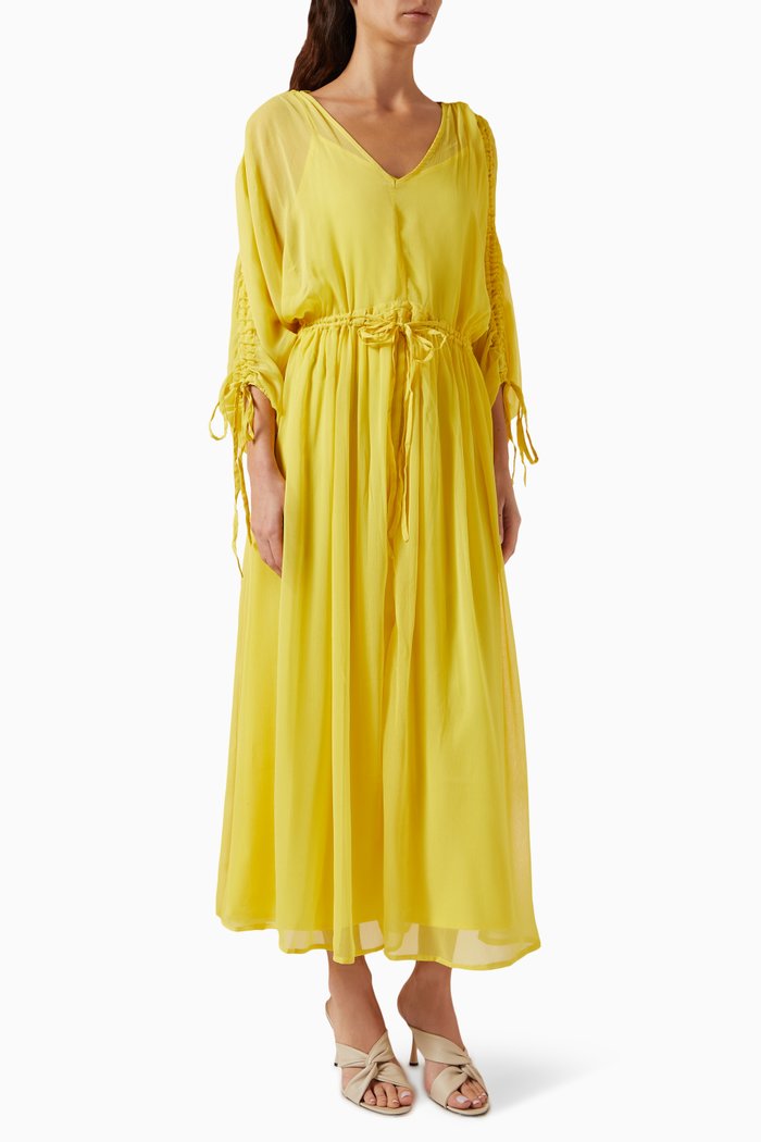 

Zendaya Drawstring Dress, Multicolour