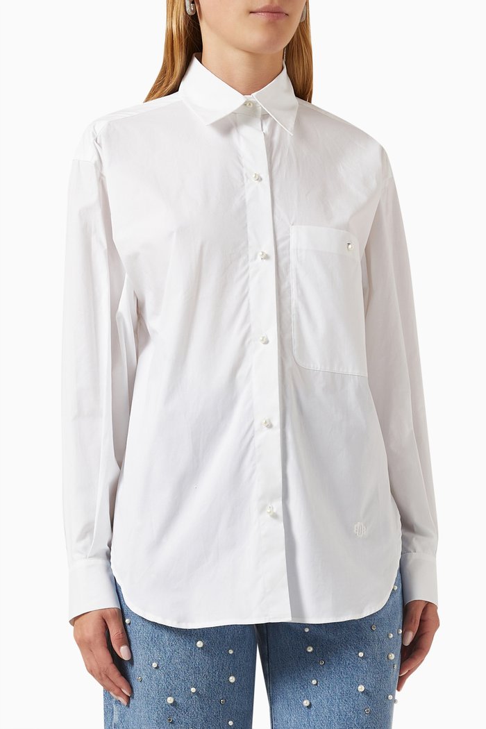

Cipuna Shirt in Cotton-poplin, White
