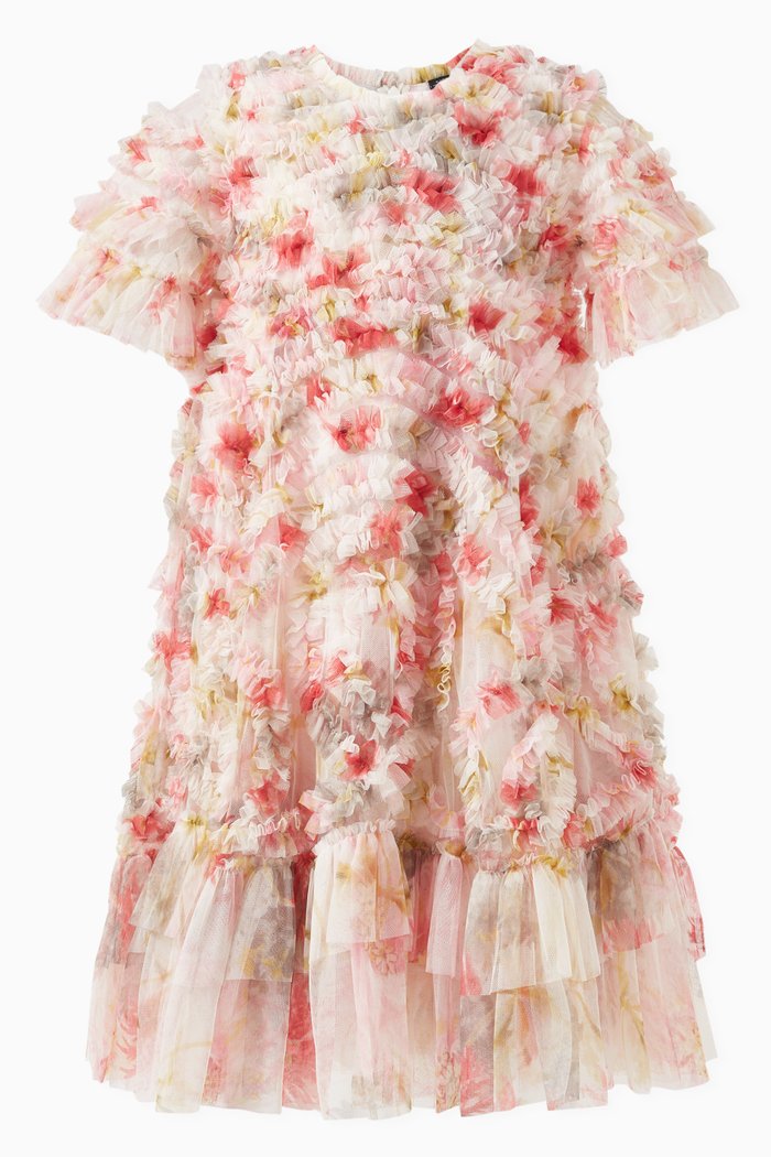 

Hummingbird Verity Floral-print Dress in Polyester, Multicolour