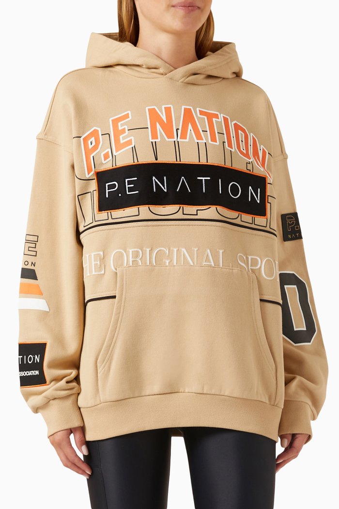 

Defending Champion Hoodie in Brushed Organic Cotton Fleece, Neutral