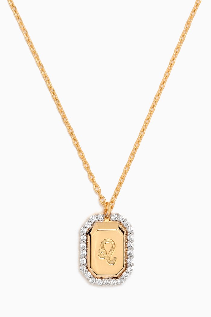 

Leo Necklace in Gold-plated Sterling Silver