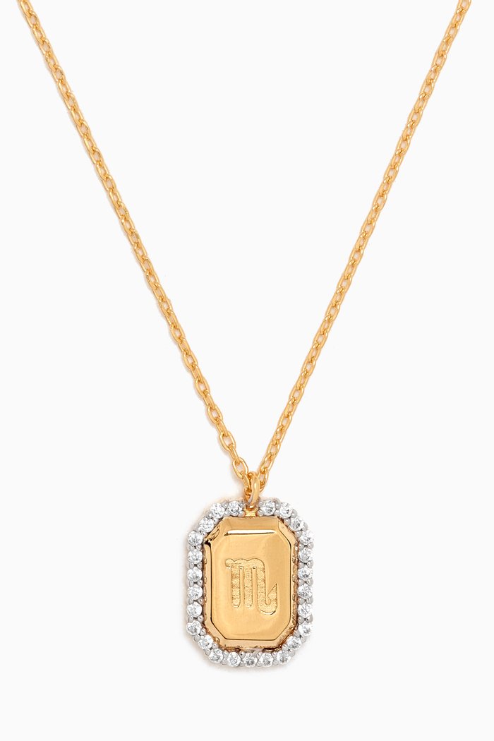 

Scorpio Necklace in Gold-plated Sterling Silver