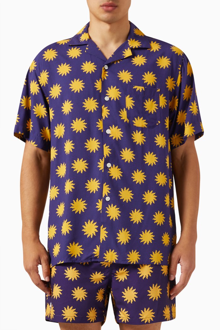 

Sunday Sun Shirt in Viscose, Multicolour