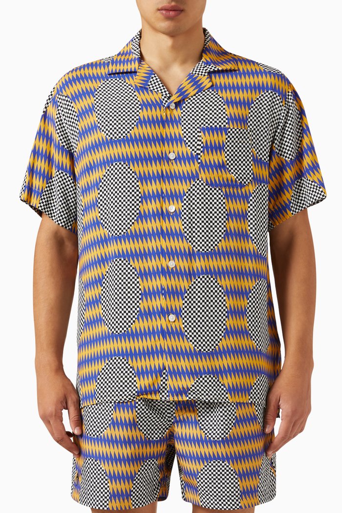 

Chester Finesse Shirt in Viscose, Multicolour