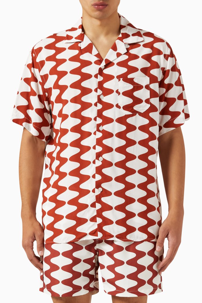 

Big Lauda Shirt in Viscose, Multicolour