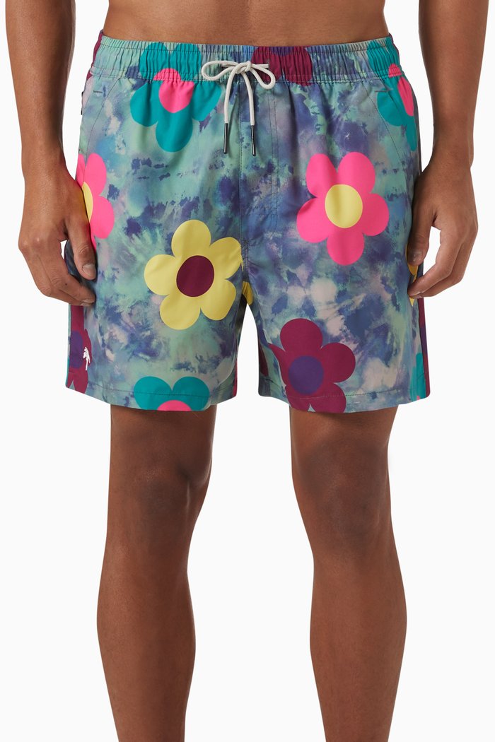 

Darksy Swim Shorts in Nylon, Multicolour