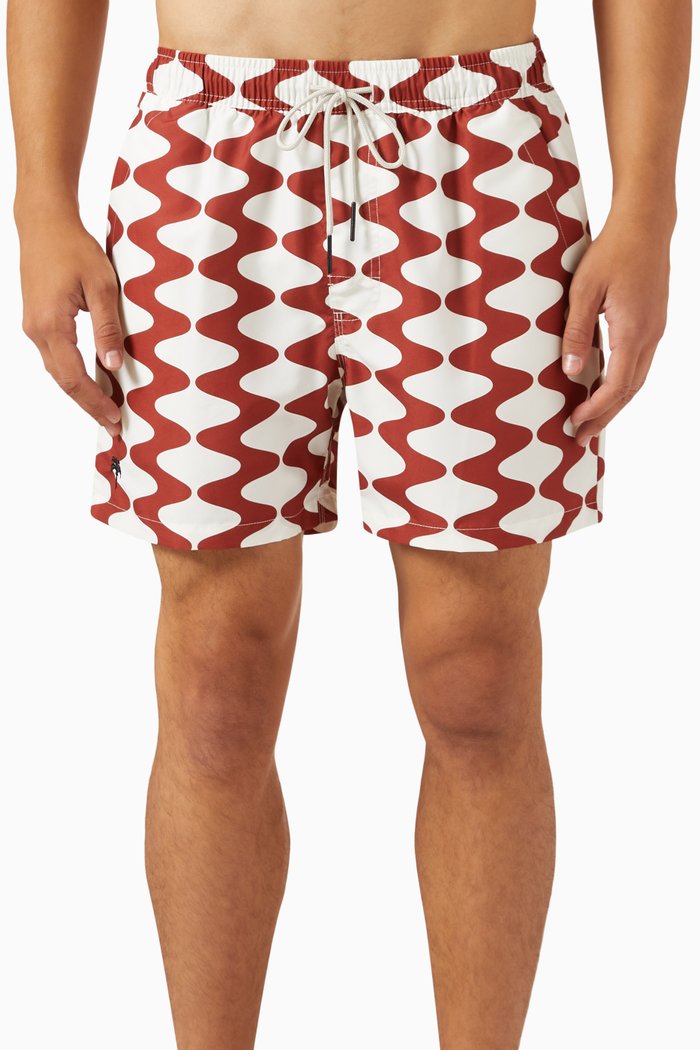 

Big Lauda Swim Shorts in Nylon, Orange