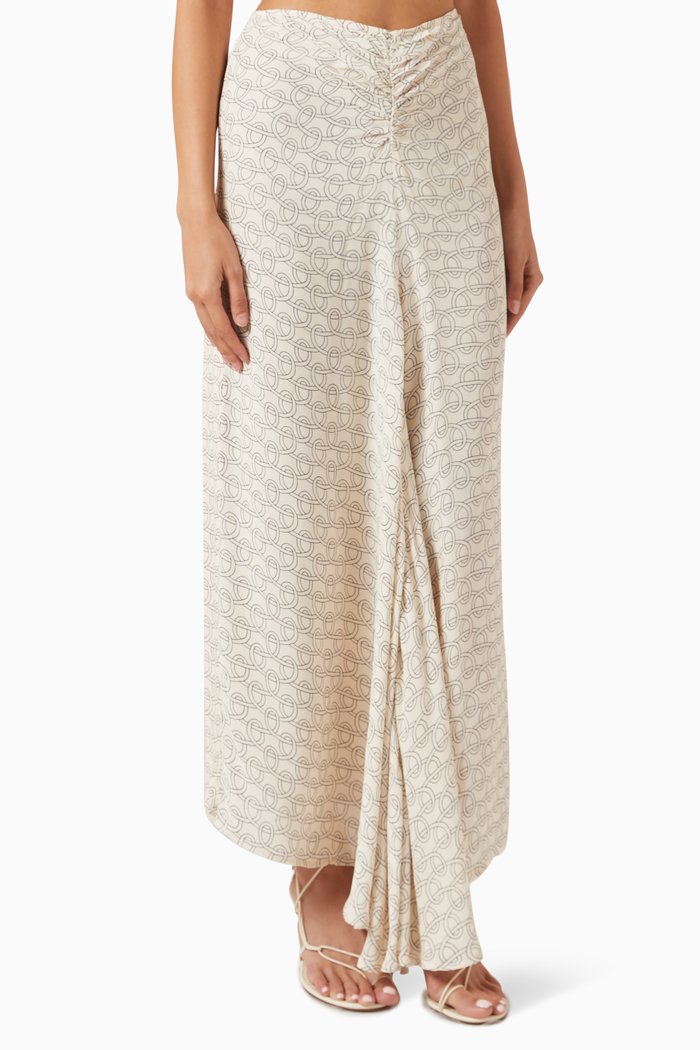 

Sincerely Maxi Skirt, Neutral