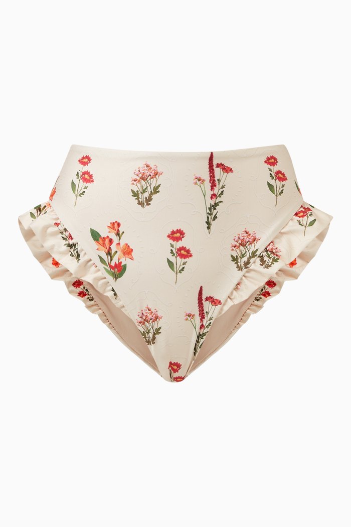 

Jengibre Oasis Bikini Briefs in Recycled Polyester, Neutral