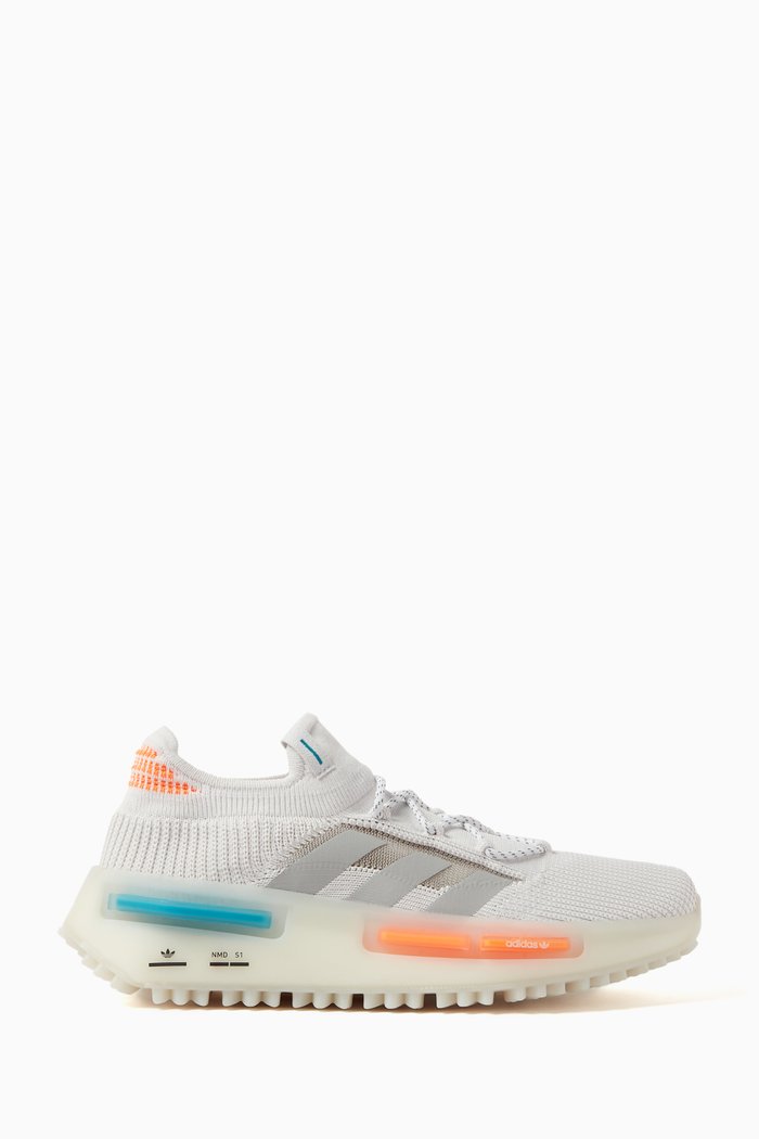 

NMD_S1 Sneakers in Textile, White