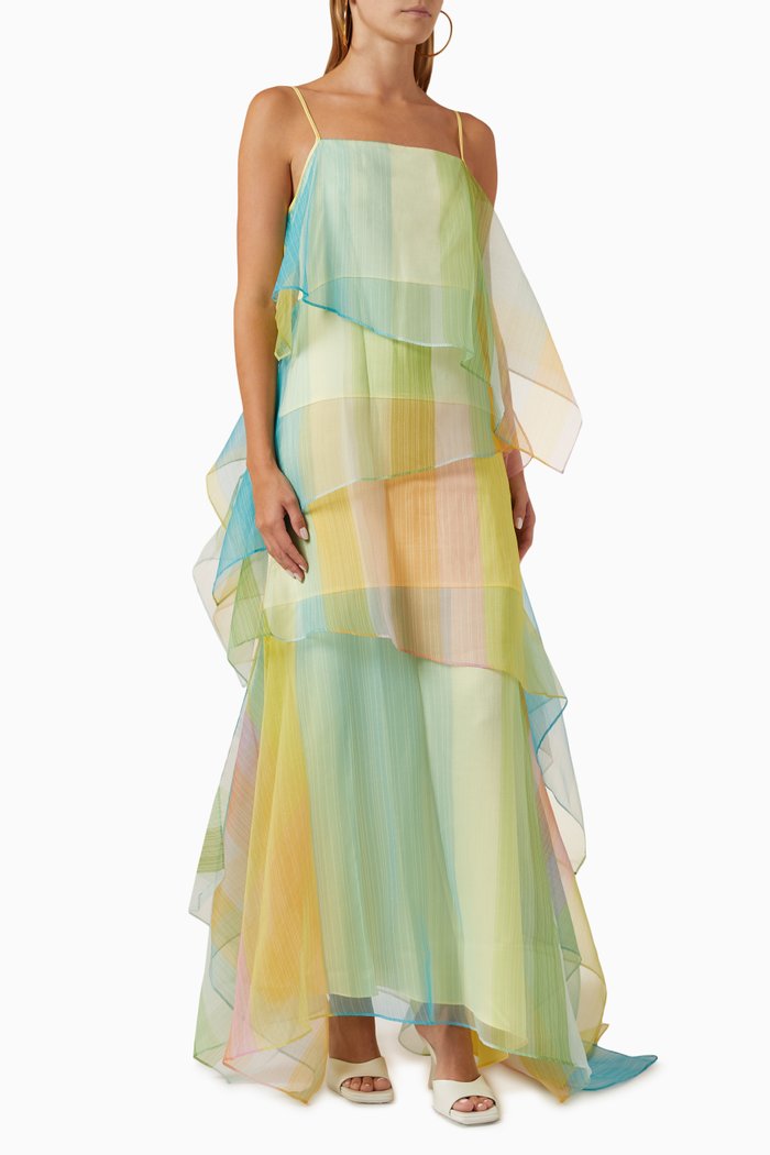 

Kyla Dress in Organza, Multicolour