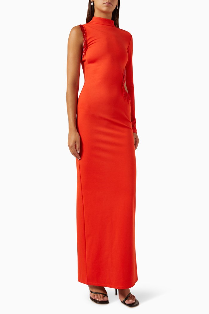 

Kirsten Maxi Dress, Red