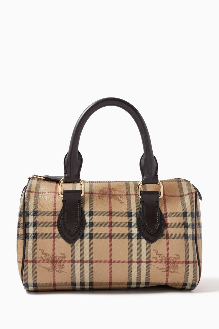 

Haymarket Check Chester Bowling Bag in PVC, Neutral