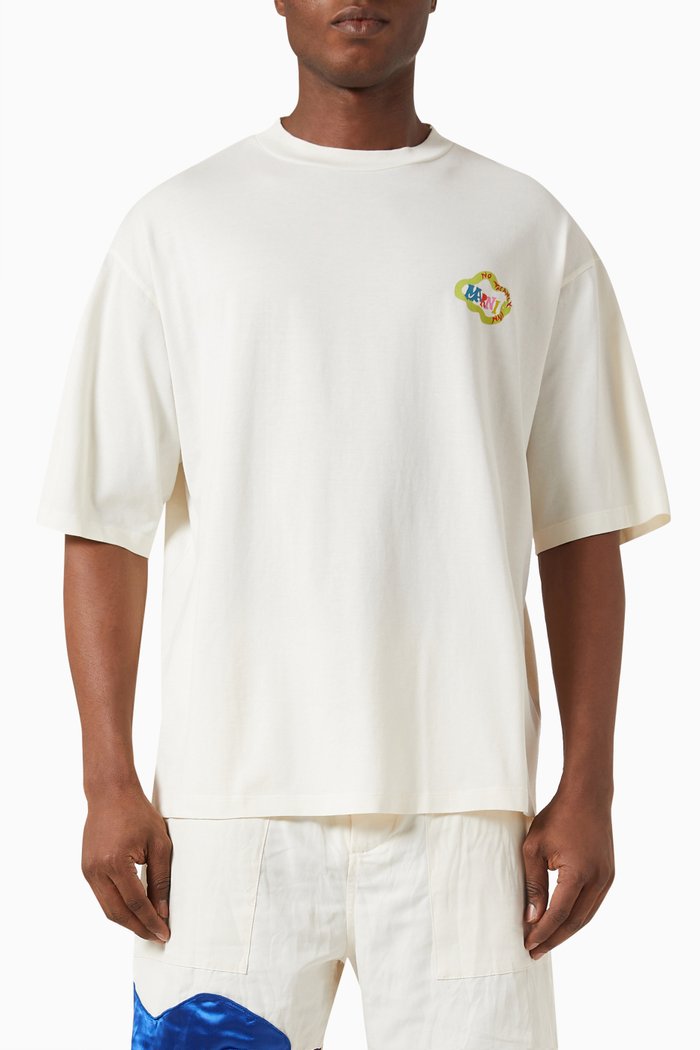 

x No Vacancy Inn T-shirt in Bio Cotton Jersey, White