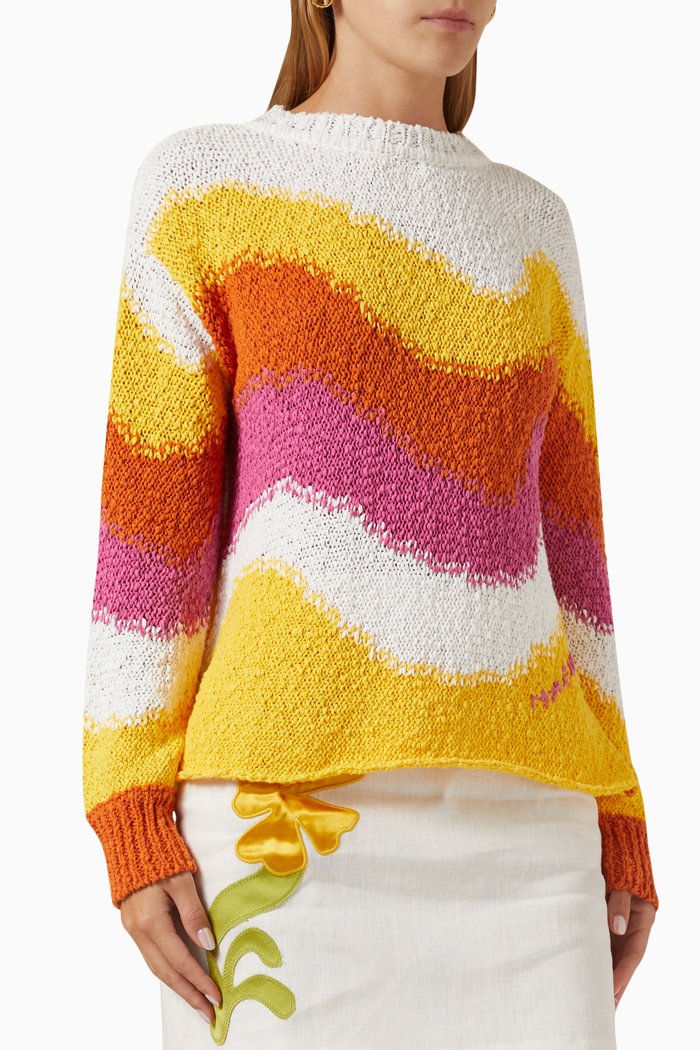 

Wavy Stripes Sweater, Multicolour