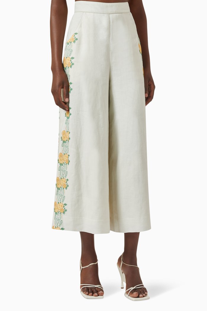 

Isola Marilyn Wide-leg Pants, Neutral