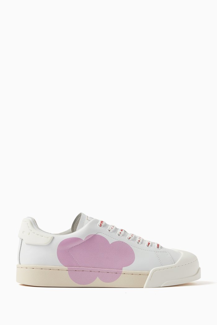 

x No Vacancy Inn Low-top Sneakers in Leather, Multicolour