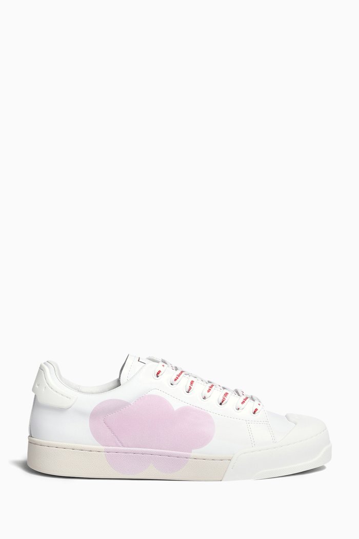 

x No Vacancy Inn Graphic-print Low-top sneakers in Leather, Multicolour
