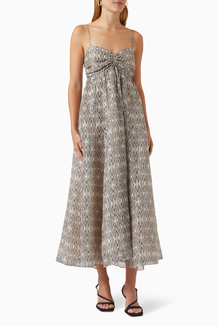 

Katrina Dress in Cotton, Multicolour