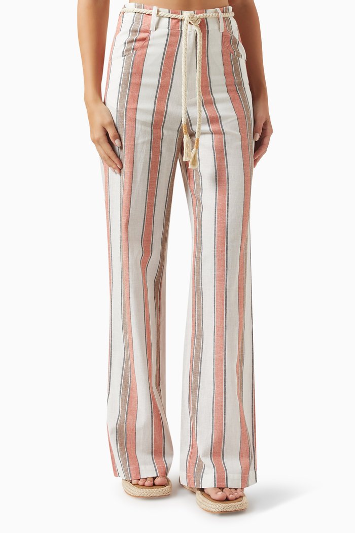 

Kirah Pants in Linen, Multicolour