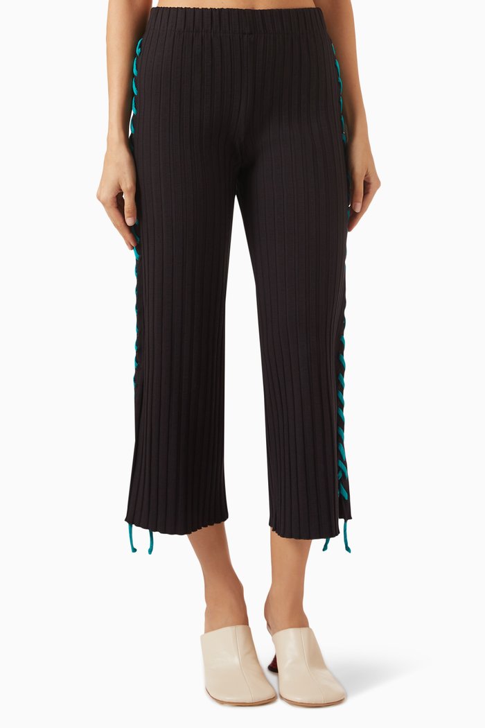 

Alder Pants in Stretch Cotton-jersey, Black