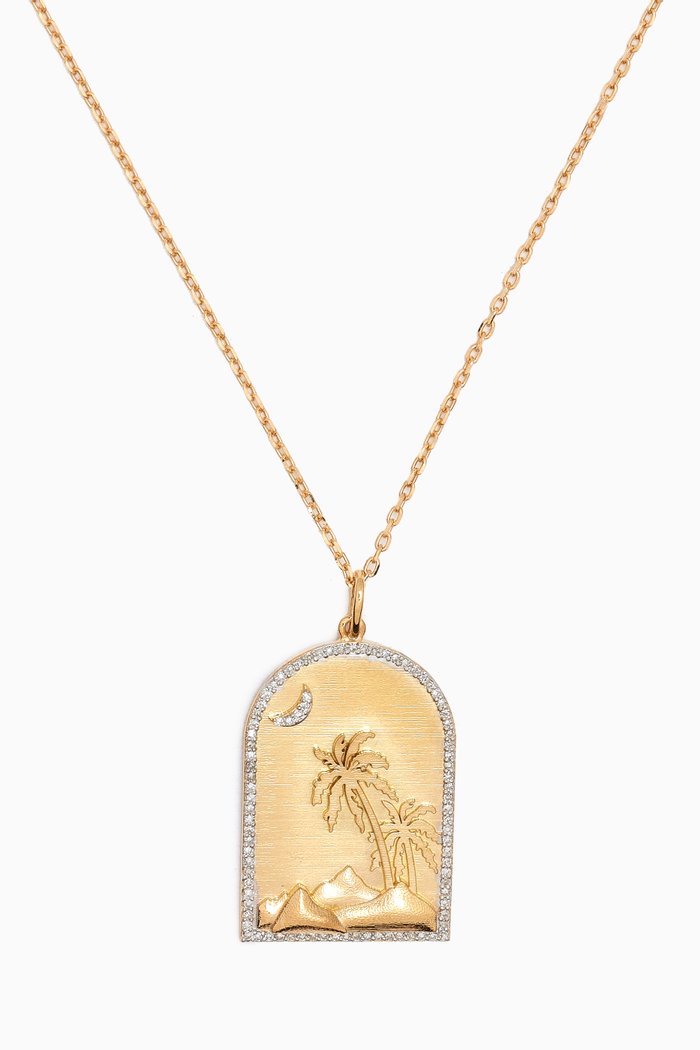 

Desert Dream Diamond Necklace in 18kt Gold, Yellow