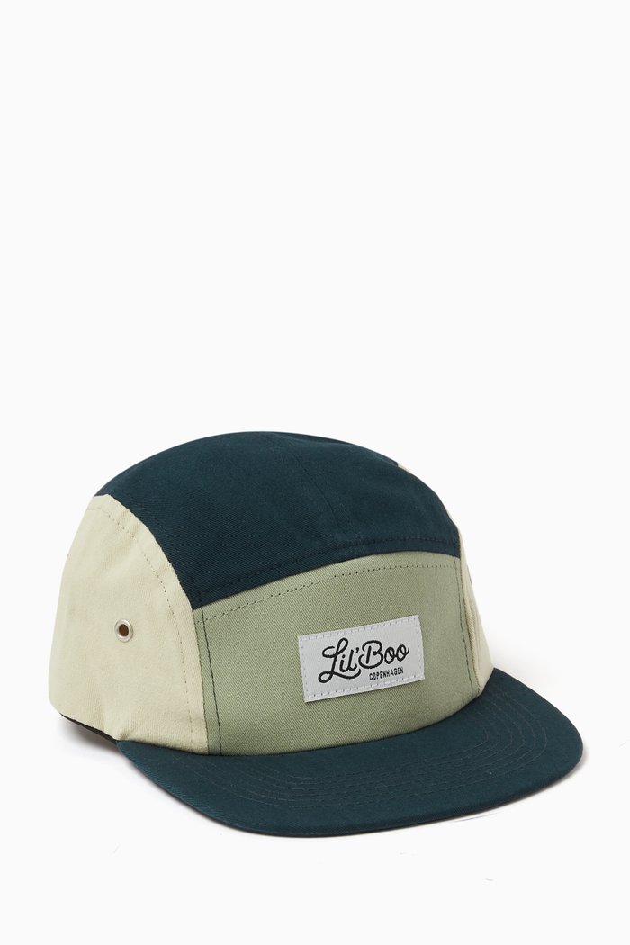 

Block Colour 5-panel Cap in Organic Cotton, Multicolour