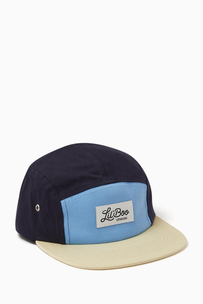 

Block Colour 5-panel Cap in Organic Cotton, Multicolour