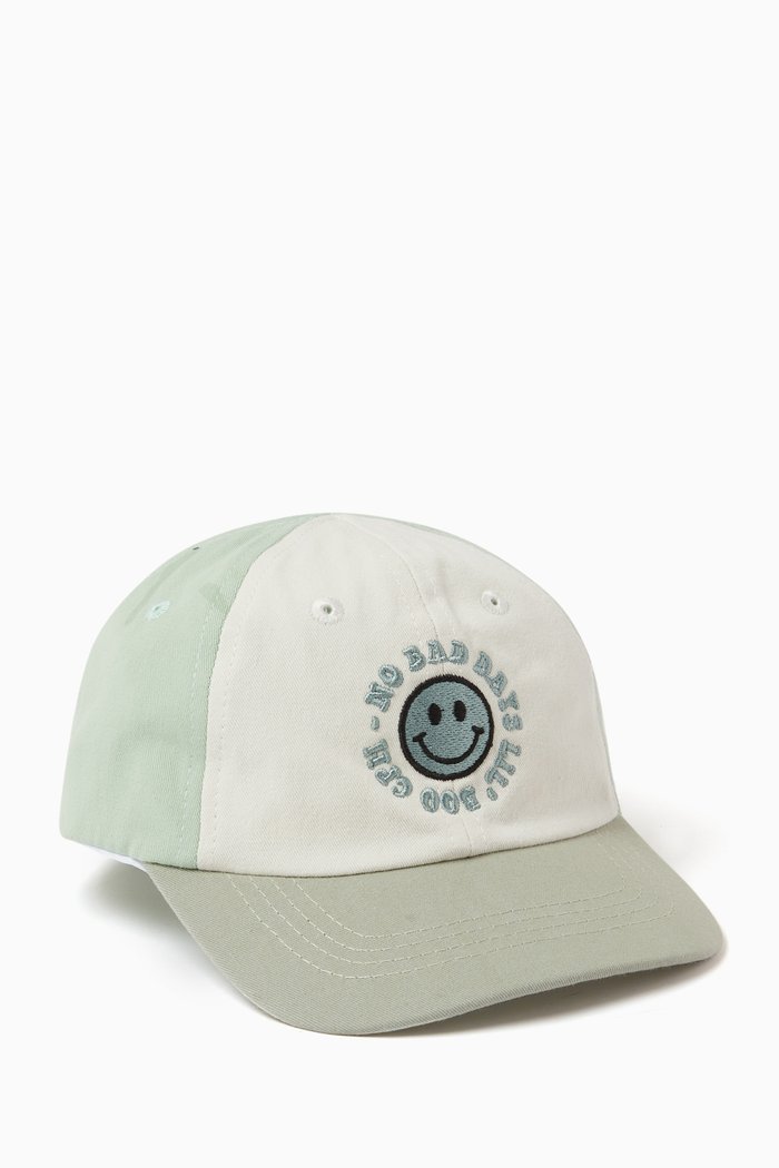 

"No Bad Days" Dad Cap in Organic Cotton, Green
