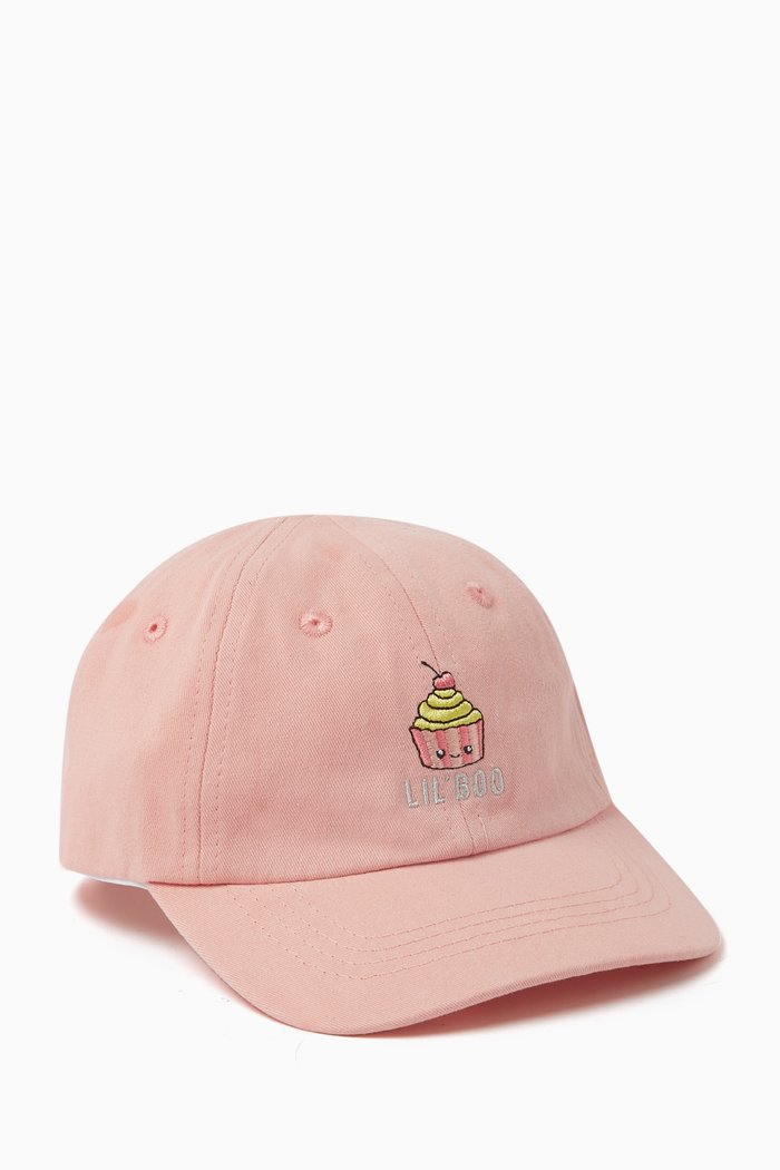 

Cupcake Dad Cap in Organic Cotton, Pink