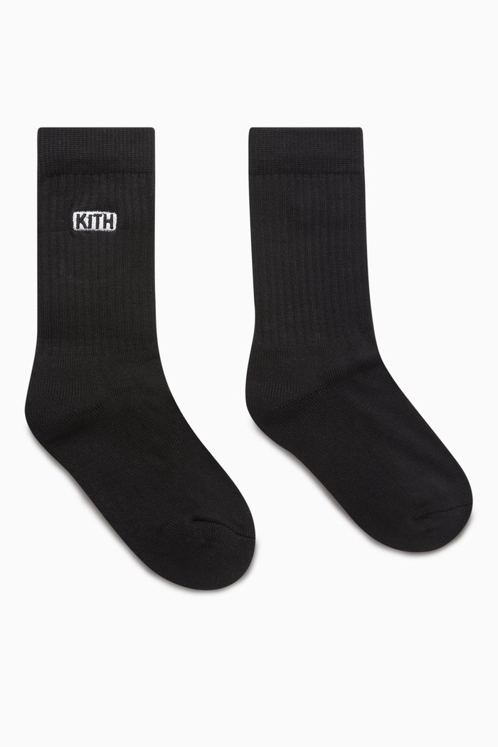 

Classic Crew Socks in Stretch-cotton, Black
