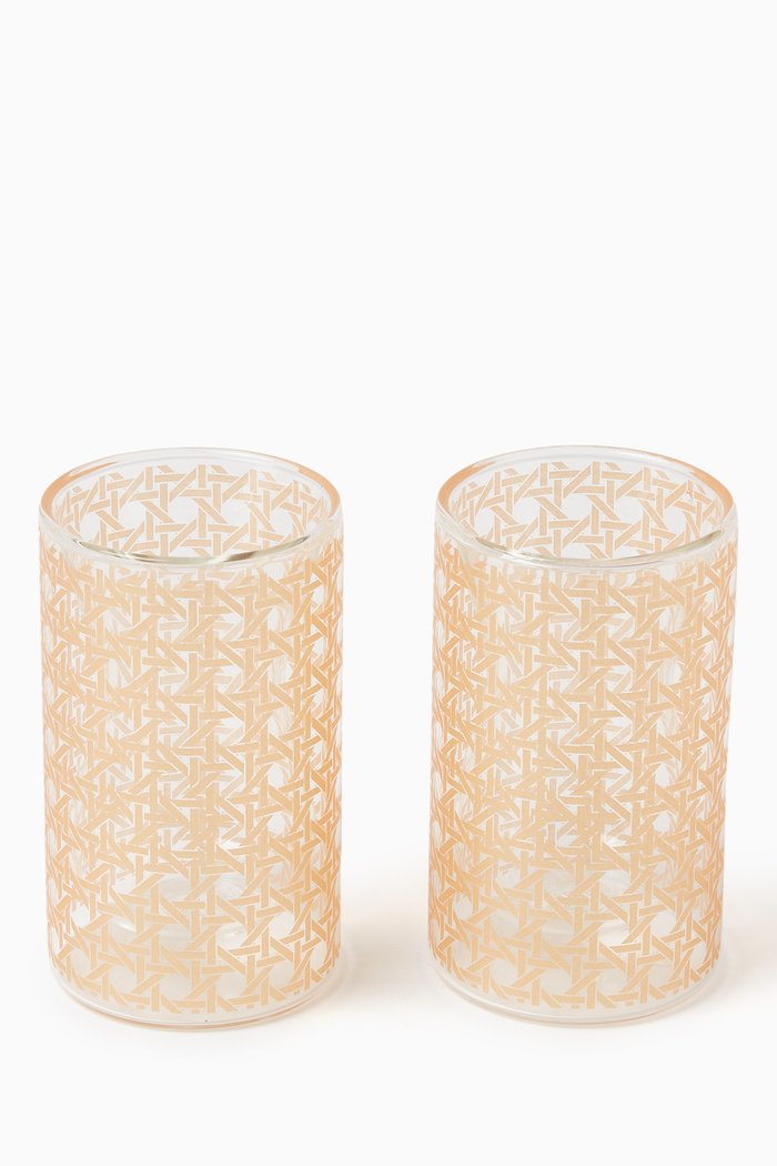 

x Maya Toubia Khaizaran Double Walled Teacups, Set of 2, Gold