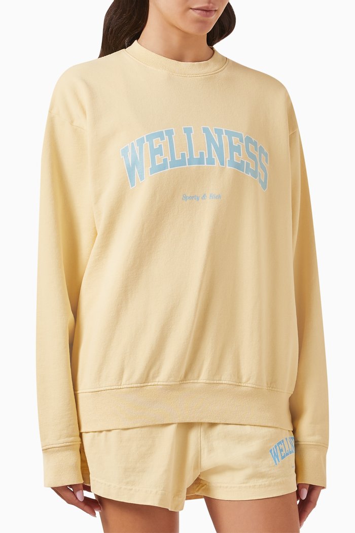 

Wellness Ivy Sweatshirt in Cotton, Neutral