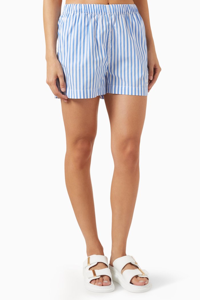 

SR Sport Shorts in Cotton-poplin, Blue