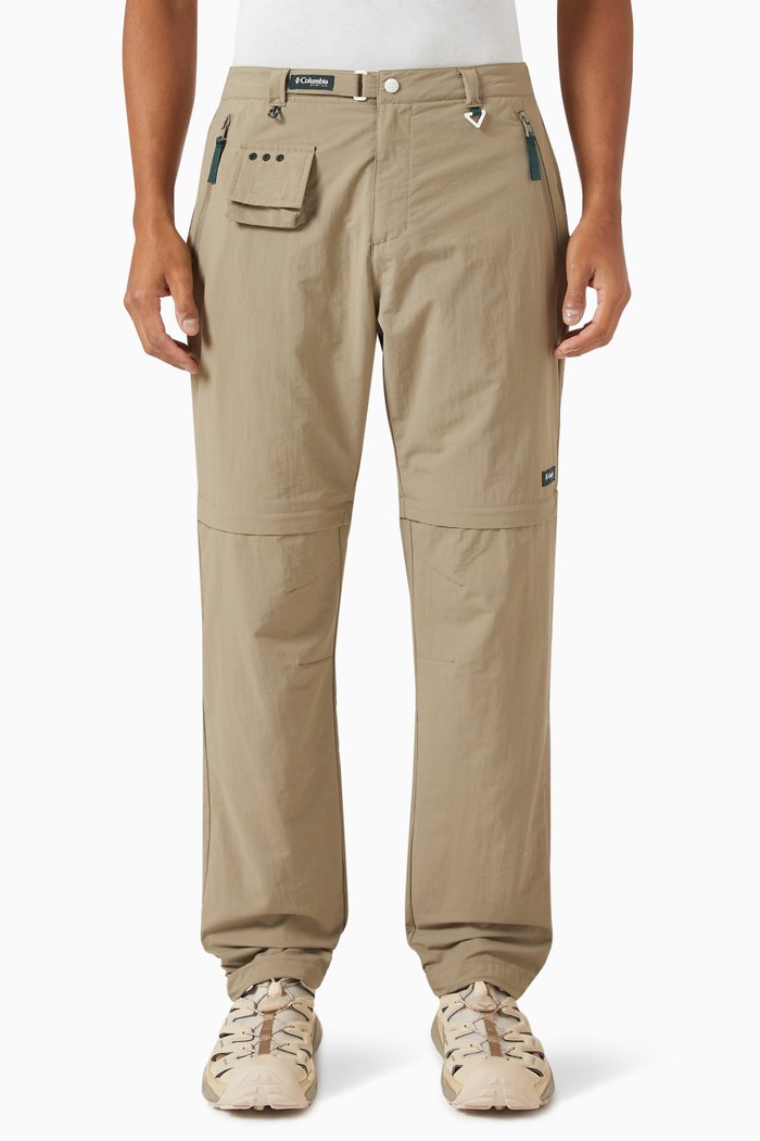 

x Columbia Convertible Chuting Pants in Omni- Shield™ Fabric, Neutral