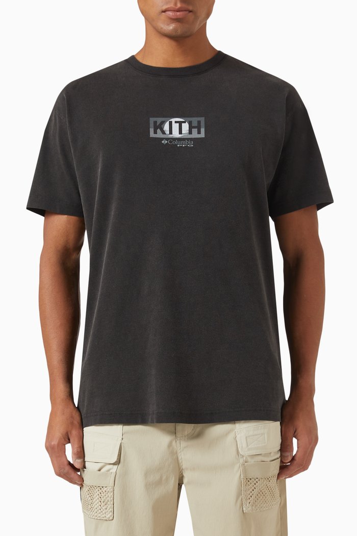 

x Columbia Full Moon Vintage T-shirt in Cotton-jersey, Black