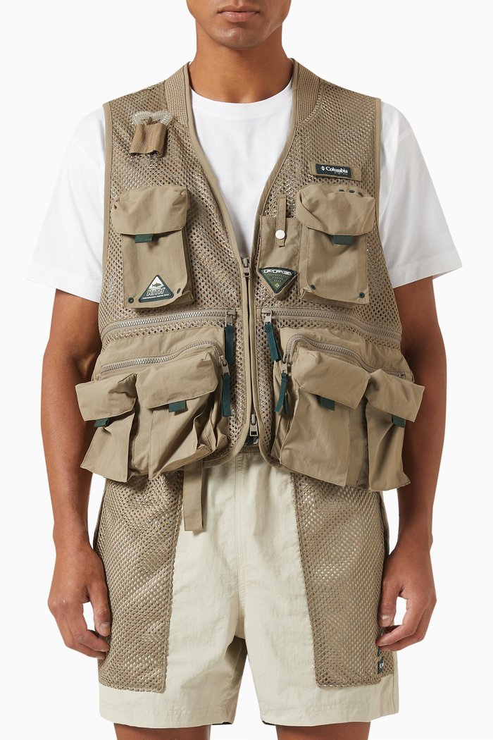 

x Columbia Cool Creek™ Vest in Mesh, Neutral